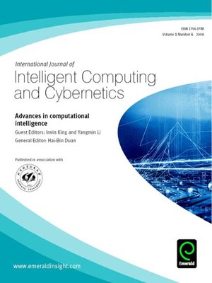 cover image of International Journal of Intelligent Computing and Cybernetics, Volume 1, Issue 4